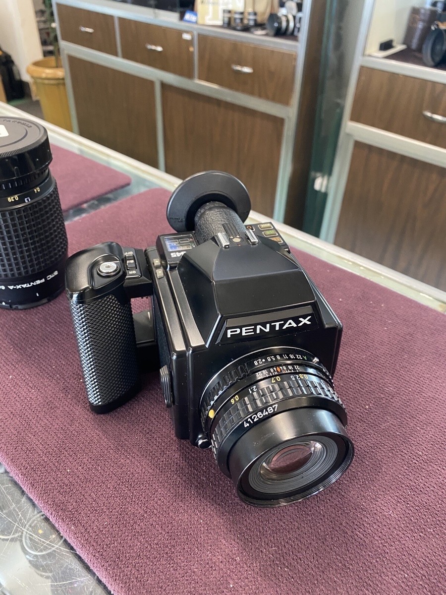 Pentax 645 Medium Format SLR Film Camera with 75 mm lens Kit