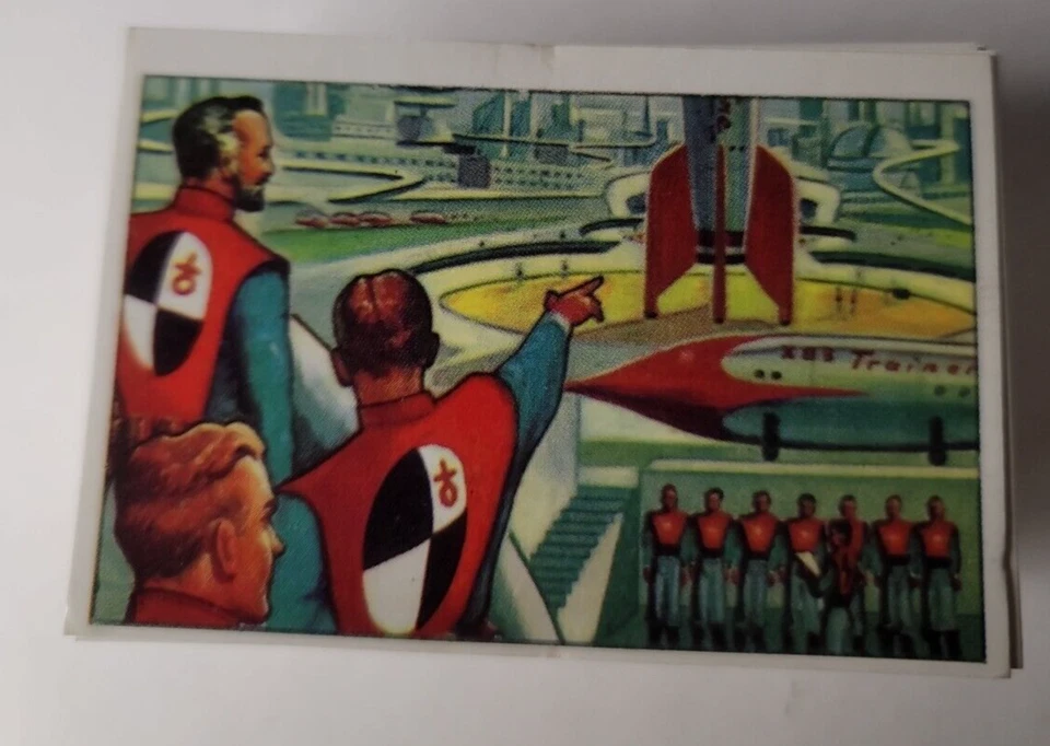 VTG Bowman Gum 1985 WTW Reprint Set 1-108 Jets Rockets Spacemen Picture Cards  - Image 3 of 4