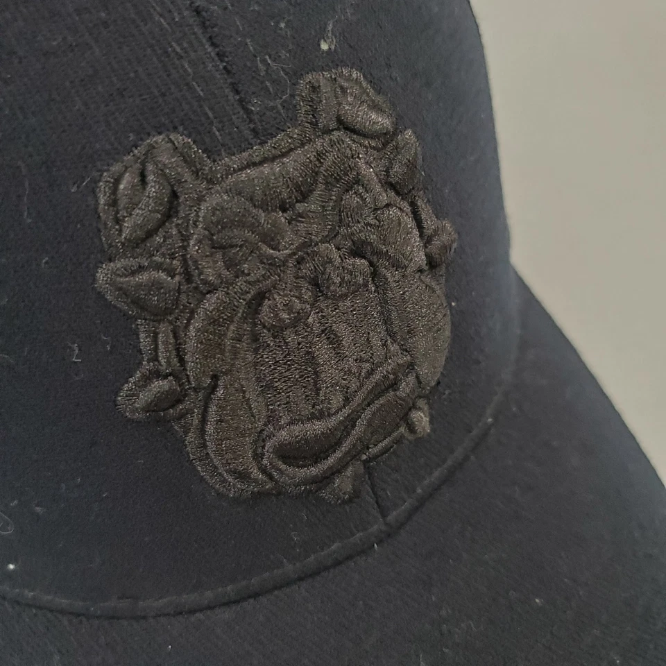 VINTAGE Fresno State Bulldogs Men Hat Small Medium Black Baseball Cap READ - Image 3 of 4