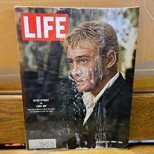 Peter O'Tool as Lord Jim Life Magazine UCLA Arthur Miller January 22 1965 RARE