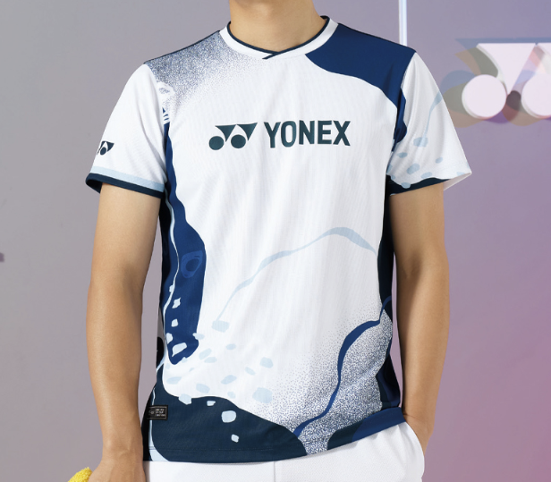 SALE中　未使用タグ付き☆YONEX ウォータープルーフシャツ YONEX 24S/S Men's Badminton T-Shirts Sportswear Top Tee Dark