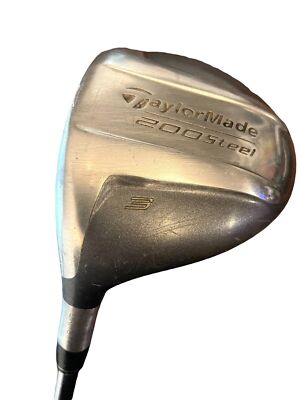 TaylorMade 200 Steel 3 Wood Left Handed R-80 Stiff Fairway Wood