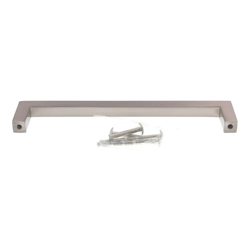 Top Knobs Nouveau Square Bar Pull 6 5/16" (160mm) Ctr Brushed Satin Nickel M1155 - Picture 3 of 3