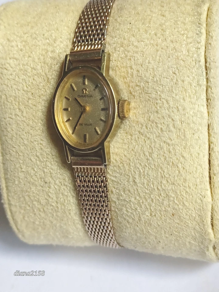 Reloj Omega Deville Duchess 1/20 10k GF vintage para mujer Foto 3 de 4