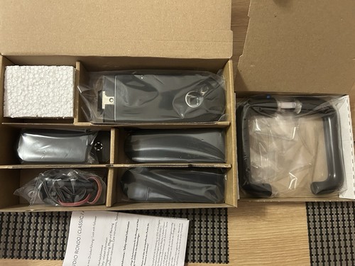 Dorma / Studio Rondo Beschläge für Ganzglastür Schwarz incl ...