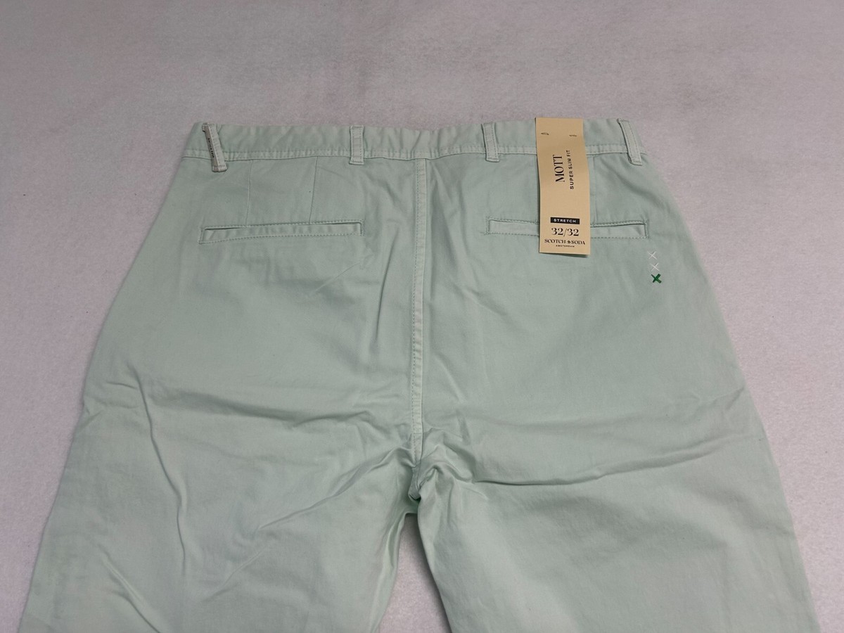 ★スコッチ&ソーダ「SCOTCH & SODA」“ SLIM CHINO ”２４ Stuart Washed Cotton Blend Chino – Scotch & Soda