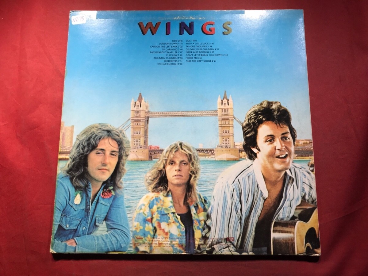 N2-75 PAUL McCARTNEY AND WINGS London Town  1978  SW