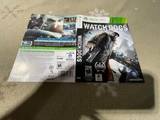 Original Cover Art Only - Xbox 360 - Watch Dogs