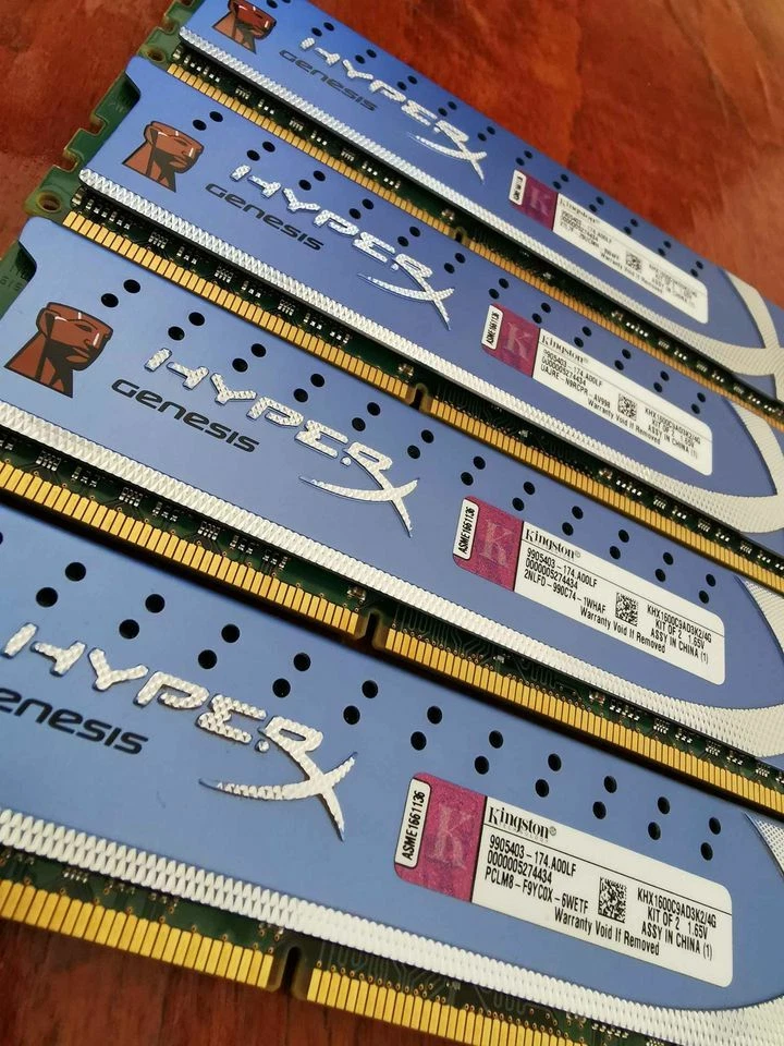 1x Kingston Memoria Ram HyperX DDR3 1600 2GB Genesis Gaming KHX1600C9AD3K2 - Immagine 3 di 3