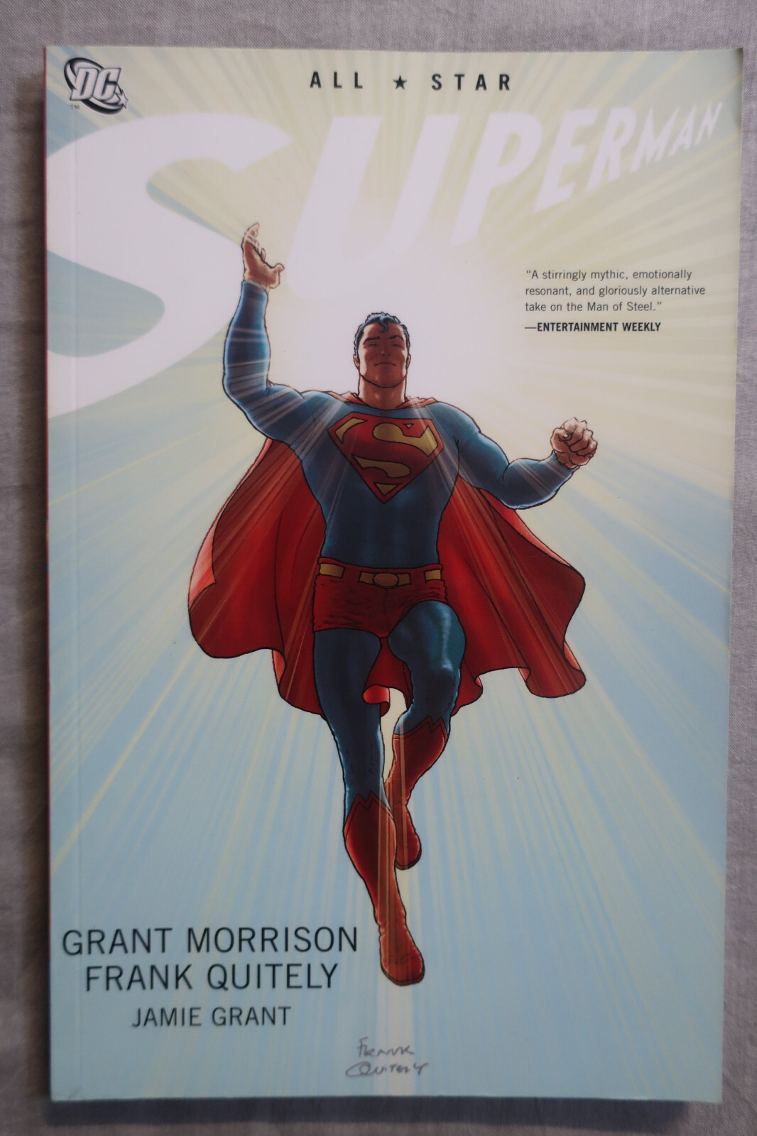 ALL STAR SUPERMAN by Grant Morrison ~ DC Comics Graphic Novel!
