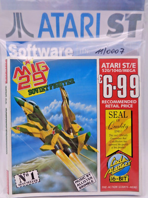 ATARI ST -- MIG 29 SOVIET FIGHTER (CODEMASTERS)