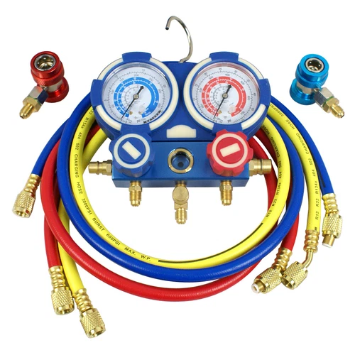 Electronic Digital Refrigerant Scale Set+R134a R410a R22 AC Manifold Gauge Set - Bild 14 von 16