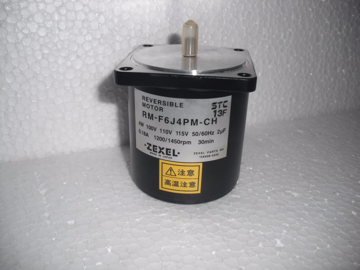 RM-F6J4PM-CH Zexel 158908-4200 Reversible Motor STC 13F RM-F6J4PM-CH Zexel 158908-4200 Reversible Motor STC 13F
