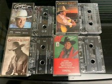 4 total different George Strait cassette Tapes