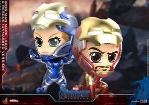 Hot-Toys-Avengers-Endgame-Iron-Man-MK85-amp-Rescue-Unmasked-Ver-Iron-Couple-Figur