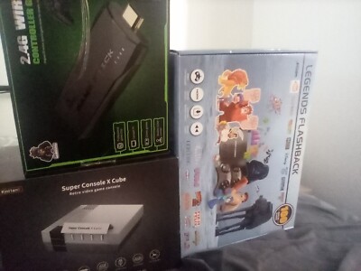AtGames Legends Flashback HDMI Game Console with 100 Games built in two consoles