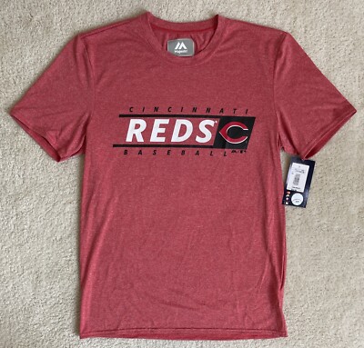 MLB Cincinnati Reds Men's Short Sleeve Poly T-Shirt size S