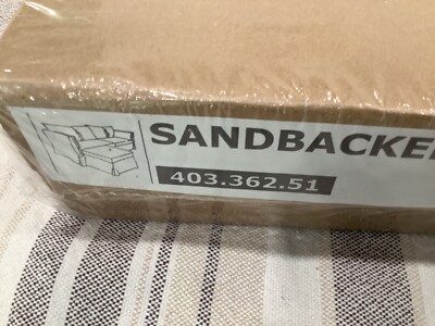 IKEA SANDBACKEN COVER SLIPCOVER FOR CORNER SLEEPER SOFA FRILLESTAD
