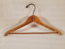 Vintage Wood  Wire Clothes Hanger  Sheraton Hotels  Motor Inns