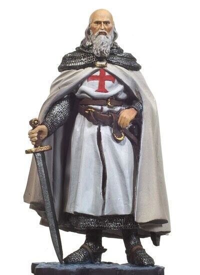 Jacques De Molay Portrait Knights Templar Grand Master 