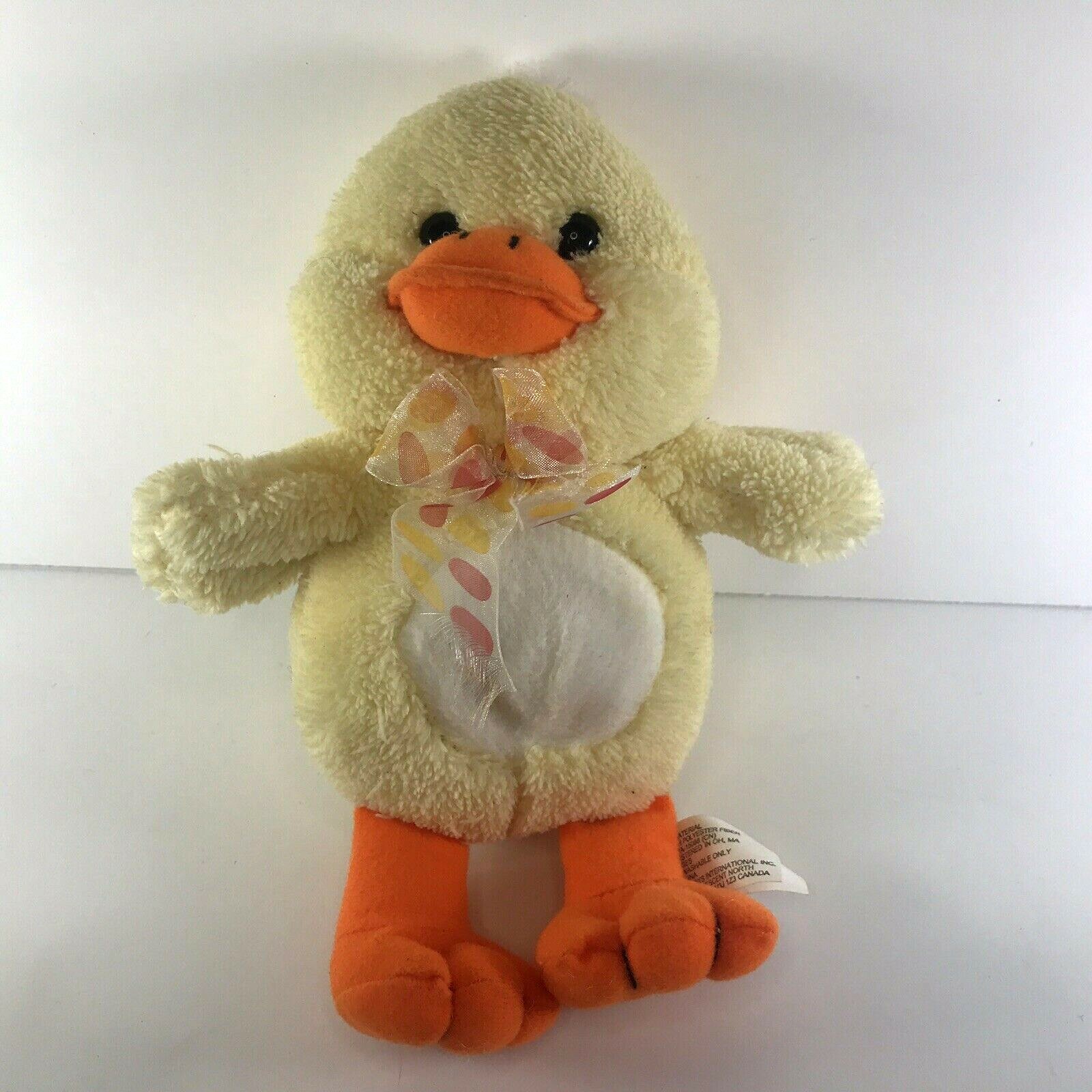 stuffed baby duck