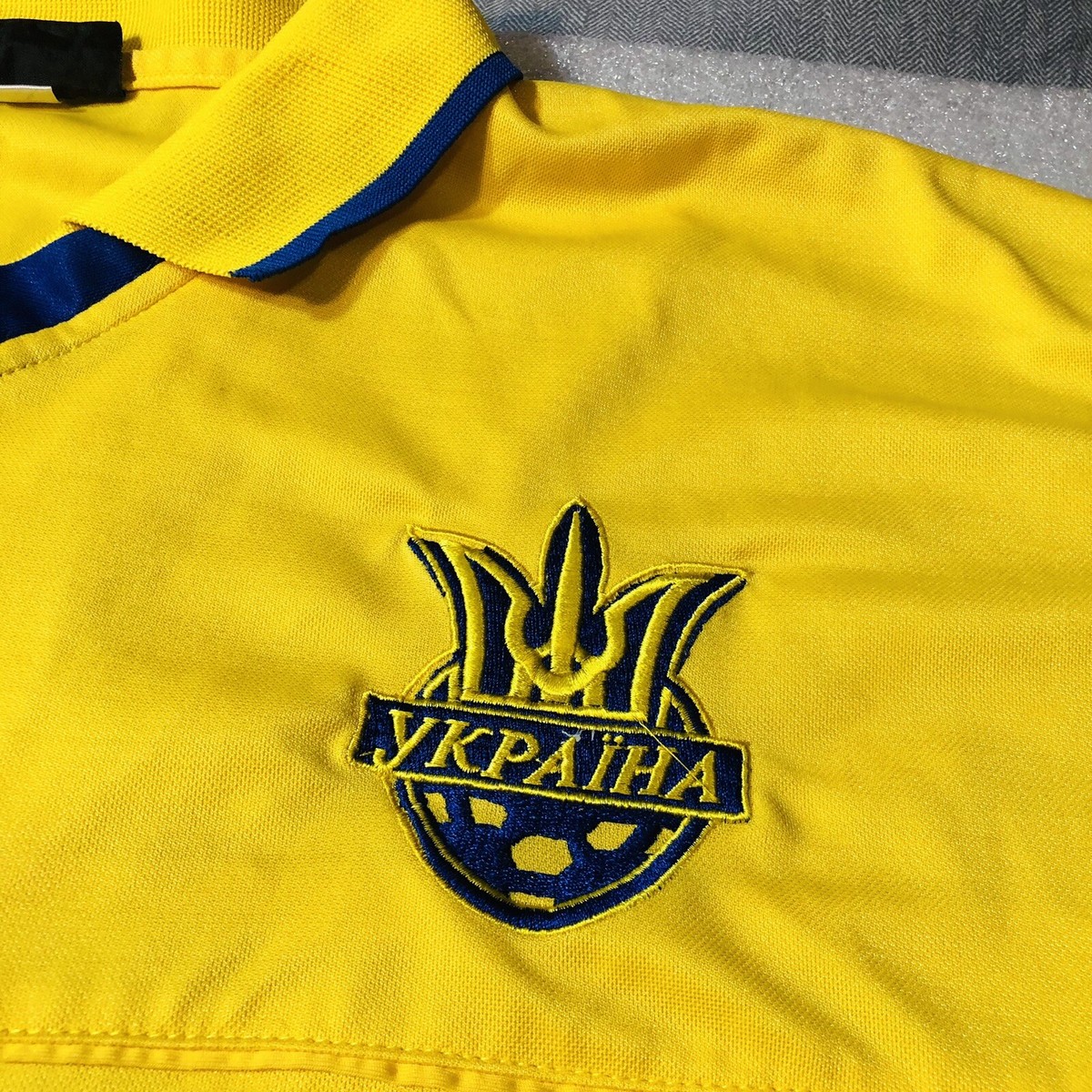 ANDRIY SHEVCHENKO #7 MEN'S UKRAINE 2011/2012 SOCCER FOOTBALL SHIRT