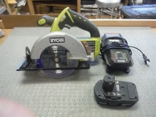 Ryobi P503, 5 1/2" Cir Saw 18VOLT With Charger, And 1 Battery (New Blade) *NDR12