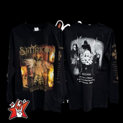 Satyricon T-Shirt New  Black Metal Marduk Emperor Immortal Bathory