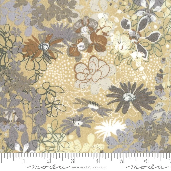 Stiletto, Cashew Bundle of 7 prints by BasicGrey, 1/2-yd., Total 3.5 Yards - Image 2 of 4