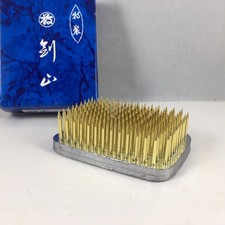 Japanese Ikebana Kenzan 2-5/8"x1-7/8" Rectangular Needle Flower Pin Frog Holder