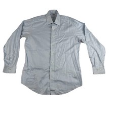 Brooks Brothers Mens Blue Oxford Dress Shirt Non Iron 16-4/5 Business Office