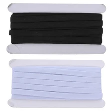 2 Pcs Elastic Bands for Sewing Binding DIY Polypropylene Webbing