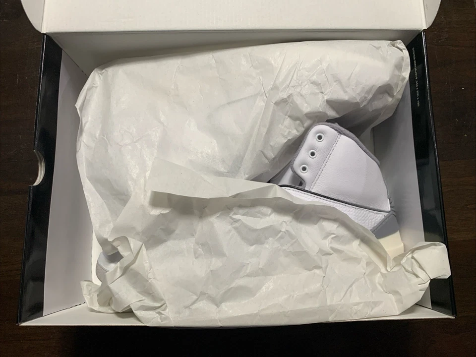 Jordan 2 Retro Blanco/Gris Cemento-Vela Hombre 11 Foto 4 de 4