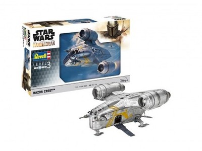 REVELL, The Mandalorian: The Razor Crest STAR WARS zum Zusammenbauen und Bema...