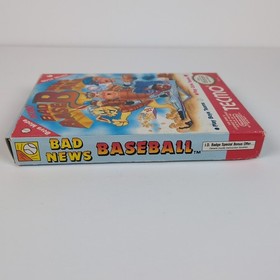 Bad News Baseball (Nintendo NES) Tecmo COMPLETE IN BOX CIB TESTED AUTHENTIC