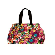 Vera Bradley Women s Va Va Bloom Quilted Diaper Travel Tote Bag Size 12x20 Multi