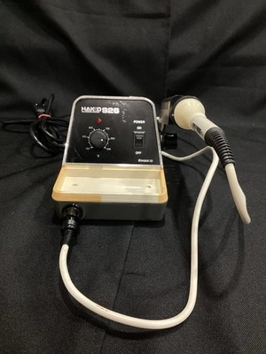 Hakko 926 ESD Soldering Station with Stand and Hakko 900 iron with tip WORKING