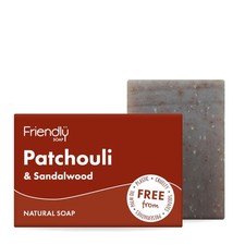 Friendly Soap Patchouli & Sandalwood 6 x 95g Vegan Bar Soap