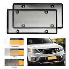 6.3 Clear Reflective Anti Speed Red Light Toll Camera Stopper License Plate Fr 6.3 Clear Reflective Anti Speed Red Light Toll Camera Stopper License Plate Fr