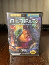 Flashback the Quest for Identity Sega Genesis CIB Tested And Working CLEAN