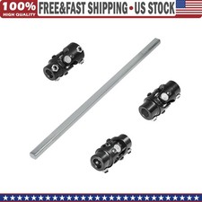 For Mustang Ii Manual Rack 24 Steering Shaft Kit 3 U-joints