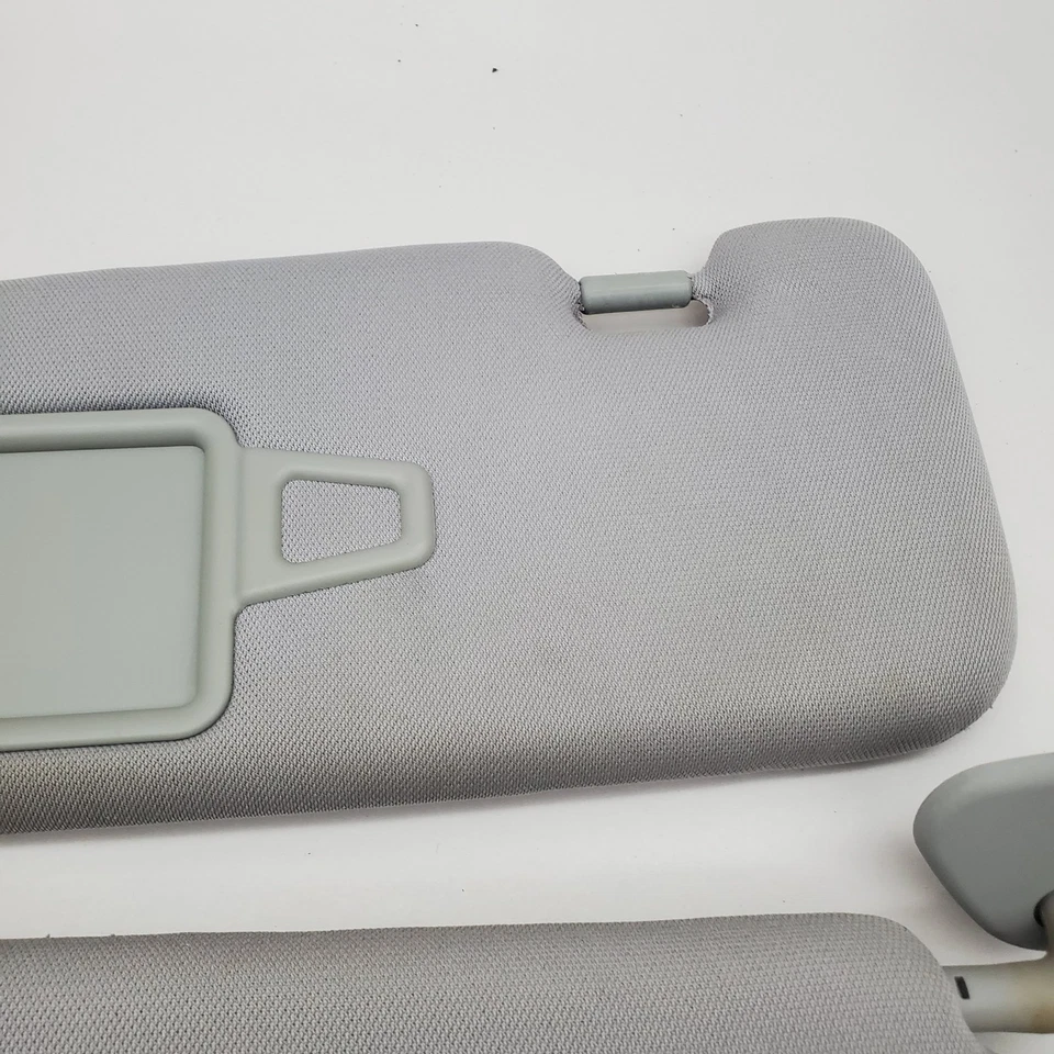 Juego de parasoles Hyundai Sonata 2011-2015 par de sombras izquierda derecha OEM tela gris Foto 4 de 4