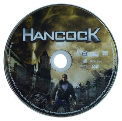 HANCOCK DVD 2008 Will Smith Peter Berg Action Sci-Fi Superhero Movie Film