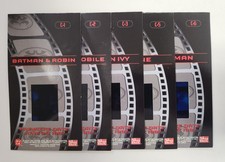 Celluloid Action Card 5PC LOT Batman Robin 1997 C1-C3, C5-C6 Missing Batgirl