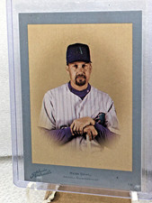 MARK GRACE 2005 47/55 Donruss Studio Portraits ZENITH BLUE COLOR SP-40