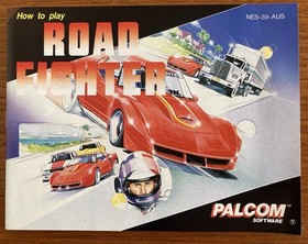NES ~ ROAD FIGHTER Nintendo Game NES-39-AUS Game Cart Sleeve Inst Boxed Pal A