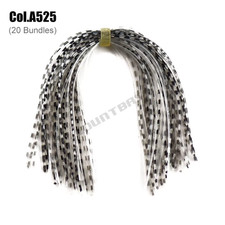 20 Bundles 50 Strands Silicone Skirts Fishing Accessories, DIY Spinnerbatis Buzz