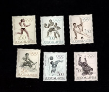 Yugoslavia sc#918-23 (1968) Complete MNH
