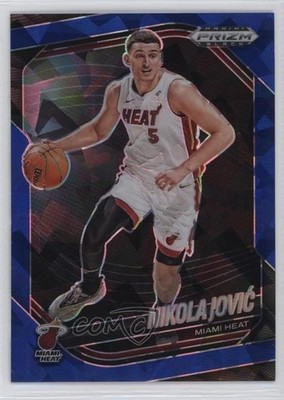 2024-25 Panini Prizm Black Blue Ice Prizm 66/125 Nikola Jovic #194 1yj