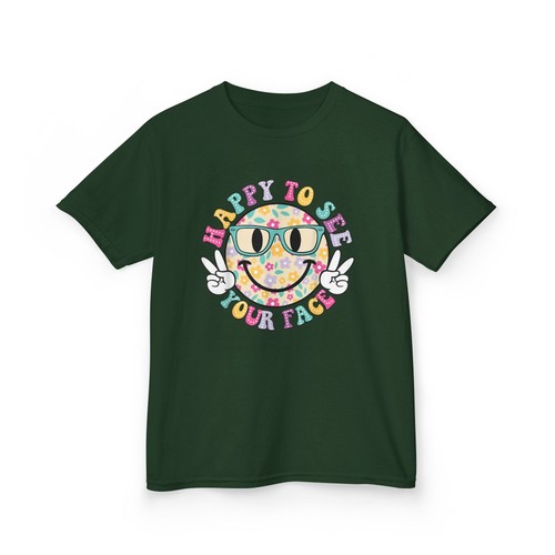 Happy to See Your Face Tee โ Teacher Back to School Shirt Gift - Picture 13 of 39
